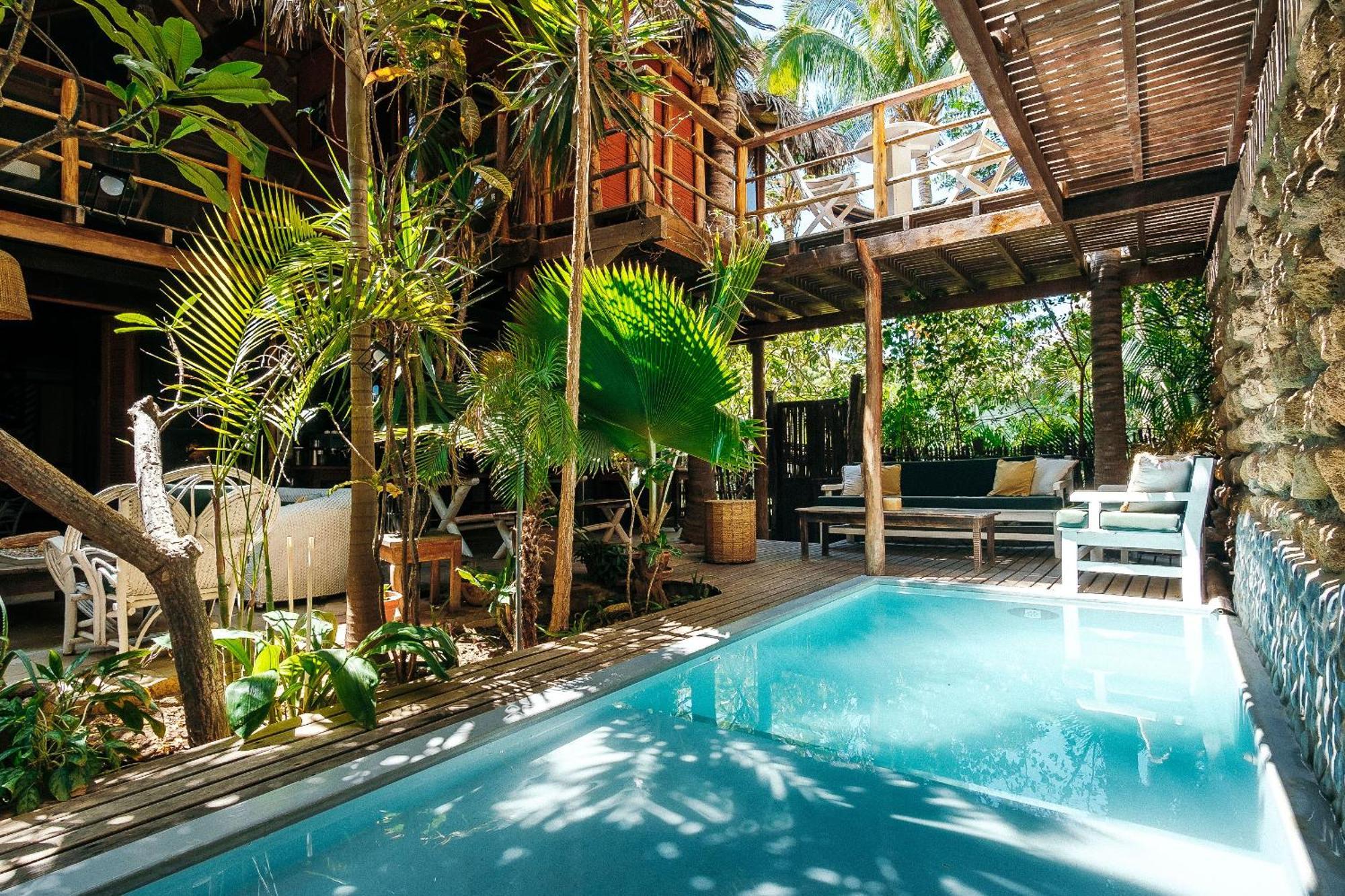 La Maison Eco House & Yoga マンコラ エクステリア 写真