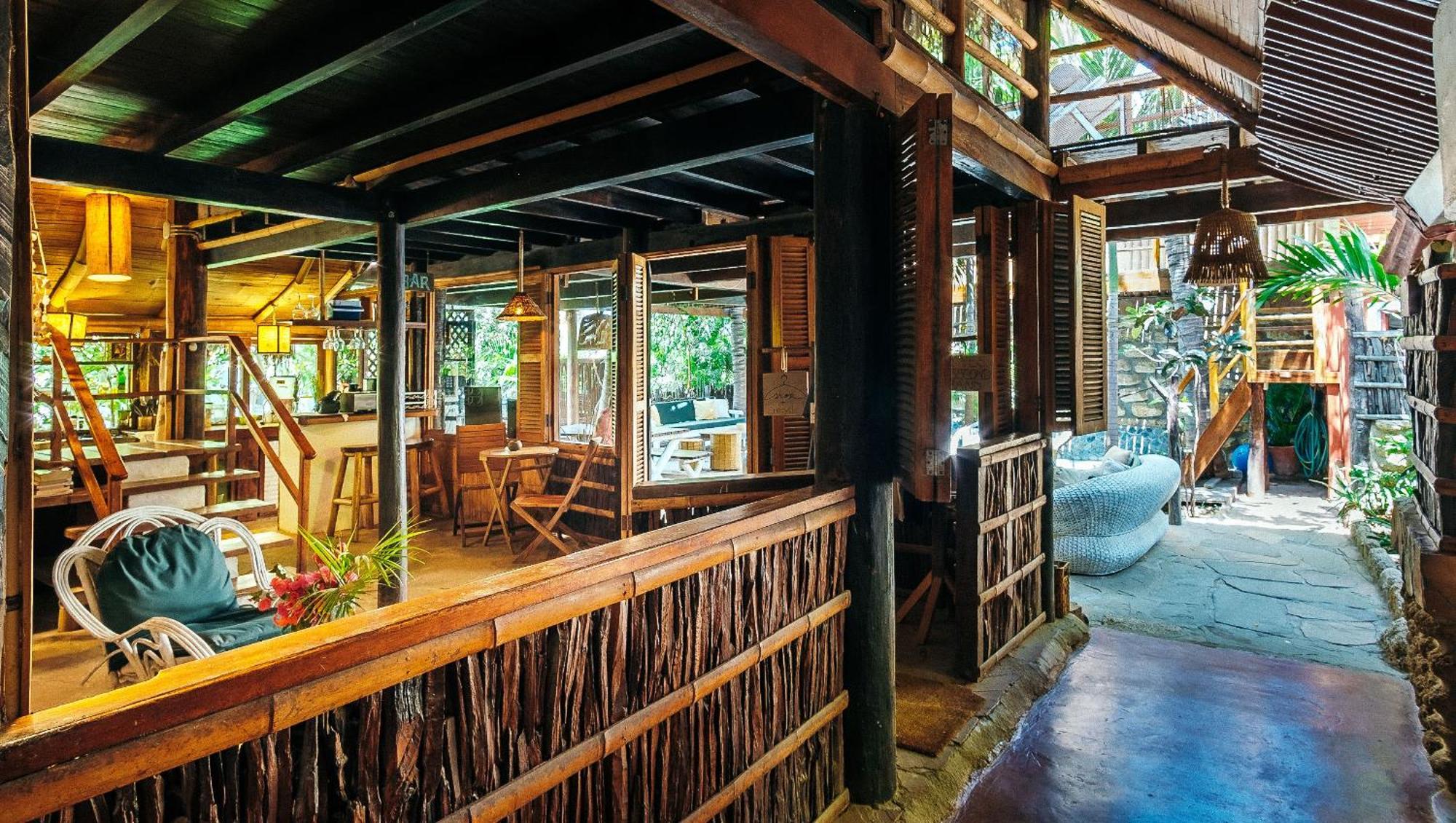 La Maison Eco House & Yoga マンコラ エクステリア 写真